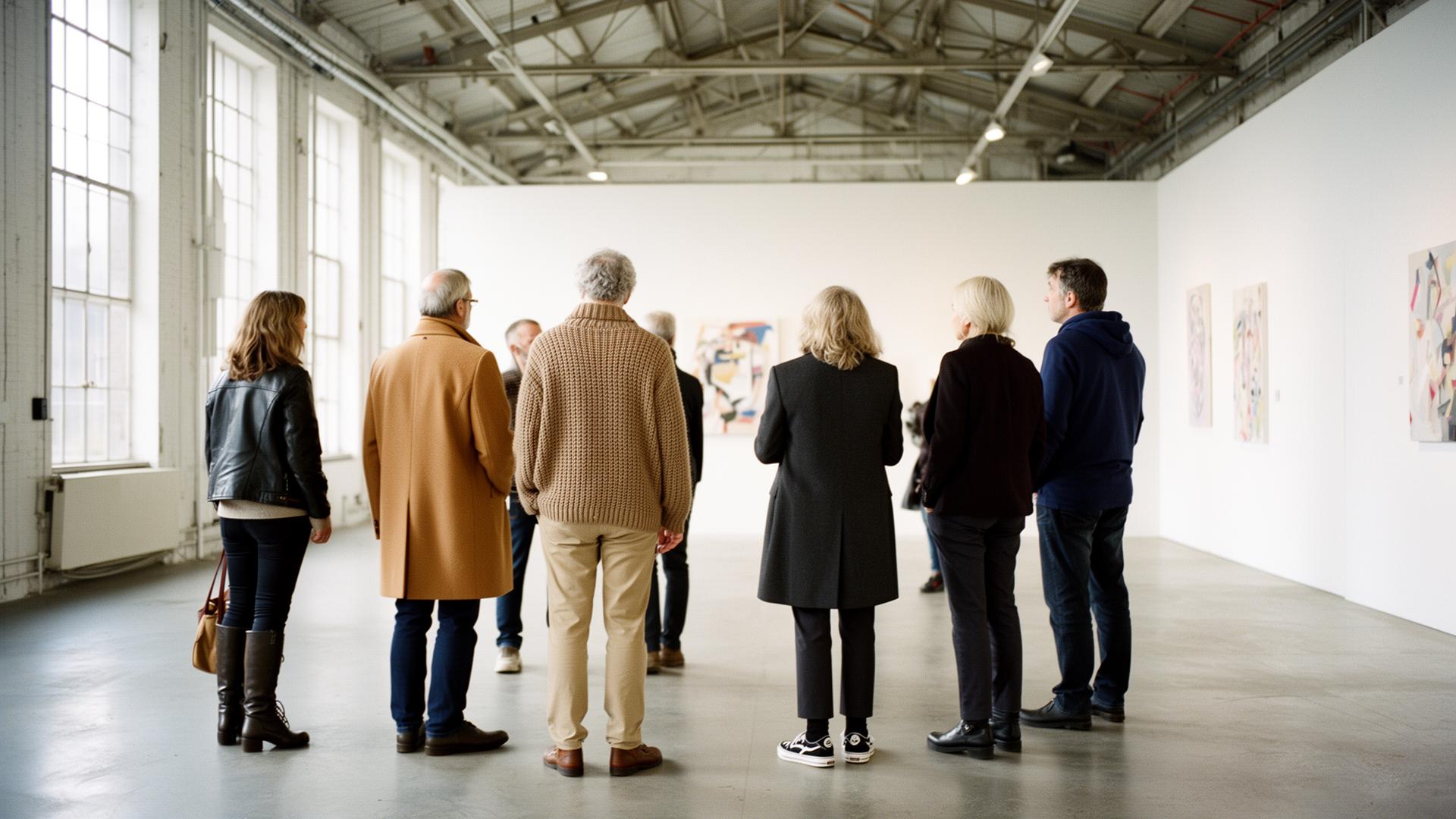Gruppe erfahrener Menschen im Gespräch in einem STUDIO Workshop-Raum